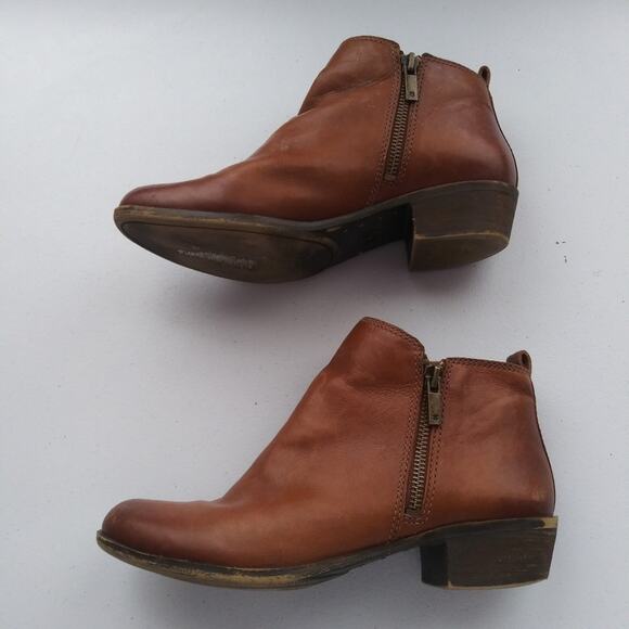 Lucky Brand Basel Bootie Toffee Size 7.5 M - Picture 5 of 16